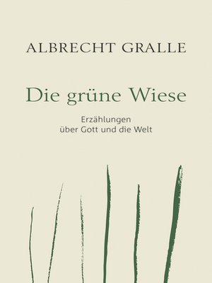cover image of Die grüne Wiese